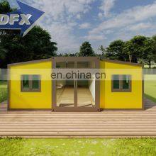 China Luxury Prefabricated 20ft Australia 3 in 1 Folding Mobile Homes 20ft Expandable Container House for Sale
