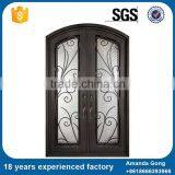 Modern Design Wrought Iron Main Grille Door Design thumbnail-2