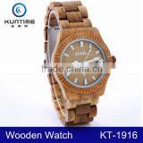 Fashion Business Wooden Watches for Women Watches Bamboo Wooden Watch for Men thumbnail-4