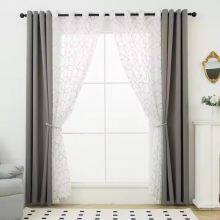 High Quality Factory Luxury Silk Curtains For Sophisticated Bedroom And Living Room Decor thumbnail-3