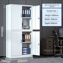 Archivador vertical de gran capacidad: Armario de metal de piso con diseño que ahorra espacio thumbnail-4