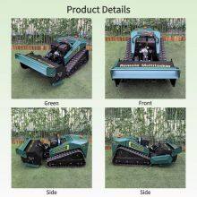 Vigorun Robot Weed Cutter Quick-Change Attachment System Remote Controlled Motorcycle Mulcher thumbnail-2