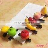 China Most Fashion Funny Plastic Fruit Alligator Bean Sprout Hair Clip thumbnail-1