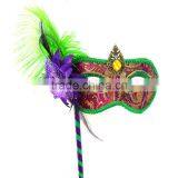 Female Stick Masquerade Masks
