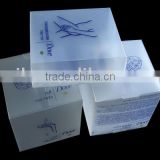 frosted plastic packaging box