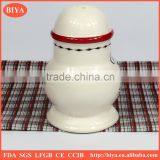 personalized ceramic salt and pepper shaker ball bottle Ceramic flavour with