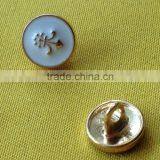 Anchor Logo White Color Enamelled Metal Shank Button --- M1876 Quality Choice thumbnail-4