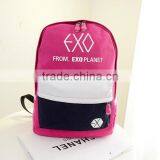 2015 New Design Ladies Colors Canvas Backpack for Stock