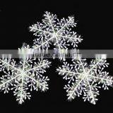 2016 new product Christmas snowflake hanging foam snowflake branch decoration