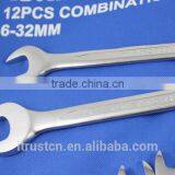 12 Pcs Spanner Tools Set Combination Wrench With Canvas Bag GS KING TOOLS thumbnail-6