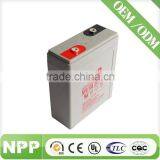 2v100ah valve regulated lead acid rechargeable battery for solar system