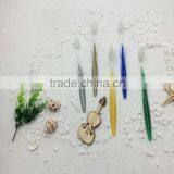 Hotel Disposable Toothbrush OEM Adult Toothbrush Colorful Plastic Toothbrush thumbnail-2