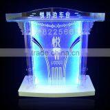 Beautiful Acrylic Podium, Bar Table With LED Lights thumbnail-3
