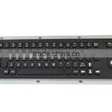 High Quality USB Ps/2 IP65 Metal Keyboard With Optical Trackball thumbnail-1