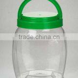 2.5L Food Grade Plastic Food Bottles With Handle Screw Lid thumbnail-1
