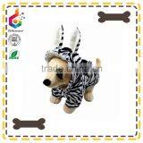 Hot Zebra Pattern Clothes of Dog thumbnail-2