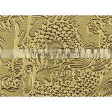 A010-03 metal sheet lamination on PVC foam board decoration