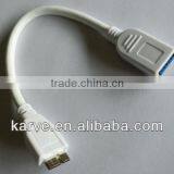 High-speed &factory-manufactured Micro USB 3.0 OTG Cable /9C