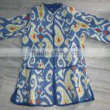 Indian Traditional Kantha Quilted Mens Jackets Kantha Quilted Mens Coats~At Highly Discounted Prices thumbnail-1