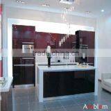 L24 Red Lacquer Kitchen Cabinet thumbnail-1