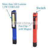 Pen Worklight Portable LED COB Worklight With Magnet thumbnail-2