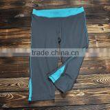 Cheap Polyester Spandex Capri, Sports Pants, Dri Fit Gym Pants, Running Tights, Fitness Yoga Pants thumbnail-1