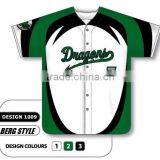 Top Custom Sublimated Baseball Jerseys/ Dye Sublimated Baseball Jerseys/ All Over Printed Dye Sublimated Baseball Jersey/At BERG