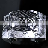 New Design Antique Boat Shaped K9 High Quality Hot Selling Crystal Ashtray