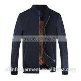 Elegant Mens Slim Zipper Up Jackets Coats thumbnail-2
