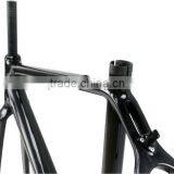 V Brake And Disc Brake Carbon Fiber Cyclocross Frame OEM Carbon Cyclocross Frame thumbnail-2