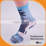 Hot Sale Shion Lady's Sublimation Crew Socks Fashion Colorful Cotton Women Socks