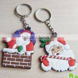 Christmas Theme Promotional Fashion Key Ring Chains
