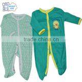 Long Sleeves Organic Soft Baby Cotton Romper Wholesale thumbnail-2