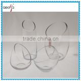 Good quality clear glass hanging vases handblown                        
                                                Quality Choice