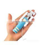 Monopod Supper Mini Cell Phone Wired Selfie Stick