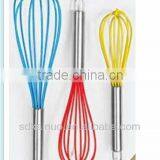 Silicone Eco-friendly Manual Silicone Rubber Whisk thumbnail-1