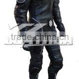 High Profile Leather Motorbike Suite With Complete CE Armour Back thumbnail-3