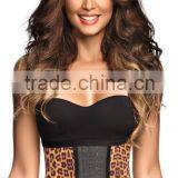 Leopard Printed Waist Cinchers Anne Chery Stylish Latex Hoodes thumbnail-2