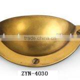 Vintage Zinc Alloy Drawer Handle With Antique Brass Polished