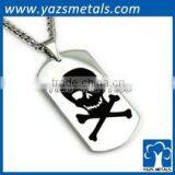 Cheap Stainless Steel Blank Silver Dog Tag thumbnail-1