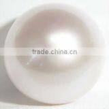 8mm Round Half Hole Drilled White Freshwater Pearl for Earring Jewelry thumbnail-1