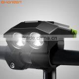 Shanren Raptor II Rechargeable Bike Lights with 17 Bike Computer Functions