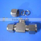 double ferrule tube fitting/tee