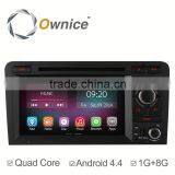 Newest Pure Android 4.4 up to Android 5.1 for Audi S3 A3 Car DVD GPS Quad Core RK3188 thumbnail-1