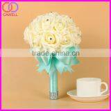 Fashion Decoration New Design Handmade Wedding Bouquet Bride Flower thumbnail-3