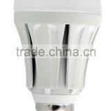 AC85-265V A60 E27 9W 18*SMD5730 6000K Cool White Light LED Globe Bulbs/aluminum Led Light Bulb