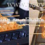 6pcs Commercial Use Non-stick 110v 220v Electric Waffle Dog Baker thumbnail-4