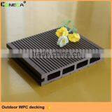 China Supplier Waterproof Wood Plastic Extruded Wpc Composite Decking thumbnail-3