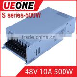 500w 48vdc switching power supply of S-500-48