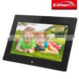 Best Price Black Color Battery Operated 10 Inch Digital Photo Frame for Advertising